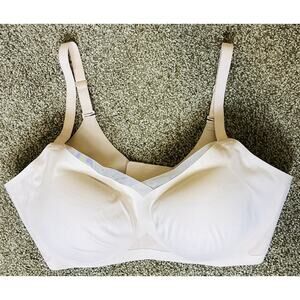 Honeylove Sz XL Nude Crossover Wireless (38D, DD, E) Nylon Spandex Mesh